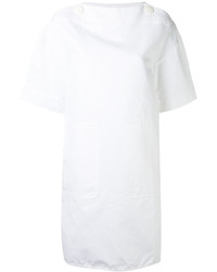 Белое льняное платье от Marni