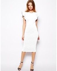 Белое облегающее платье от Asos