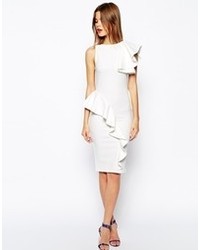 Белое облегающее платье от Asos