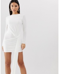 Белое облегающее платье от Club L London