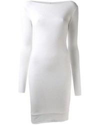 Белое облегающее платье от Gareth Pugh