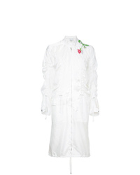 Женское белое пальто с вышивкой от 3.1 Phillip Lim