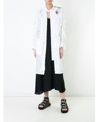 Женское белое пальто с вышивкой от 3.1 Phillip Lim