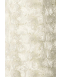 Женское белое пальто с рельефным рисунком от MICHAEL Michael Kors