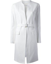 Женское белое пальто от Agnona