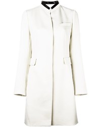 Женское белое пальто от Akris Punto
