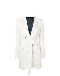 Женское белое пальто от Blazé Milano