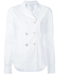 Женское белое пальто от Boglioli