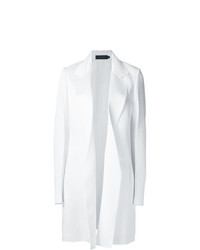 Женское белое пальто от Calvin Klein