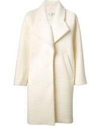 Женское белое пальто от Carven