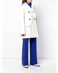 Женское белое пальто от Jil Sander