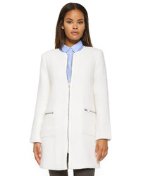 Женское белое пальто от Club Monaco