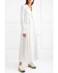 Женское белое пальто от Jil Sander