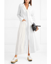 Женское белое пальто от Jil Sander