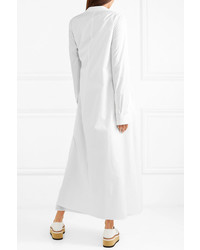 Женское белое пальто от Jil Sander