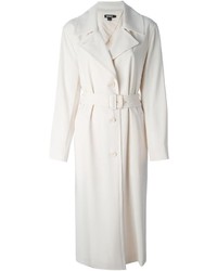 Женское белое пальто от DKNY