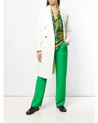 Женское белое пальто от P.A.R.O.S.H.