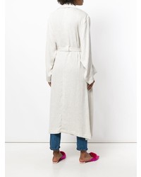 Женское белое пальто от Simon Miller