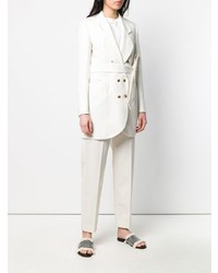 Женское белое пальто от Blazé Milano