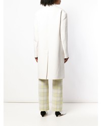 Женское белое пальто от Maison Margiela