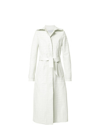Женское белое пальто от Gabriela Hearst