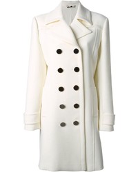 Женское белое пальто от Gucci