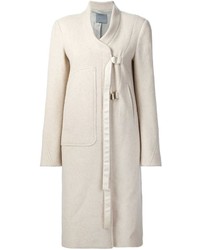 Женское белое пальто от Maiyet