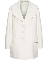 Женское белое пальто от Marc Jacobs