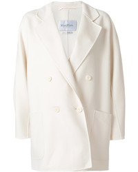 Женское белое пальто от Max Mara