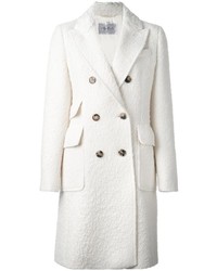 Женское белое пальто от Max Mara