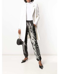 Женское белое пальто от Styland