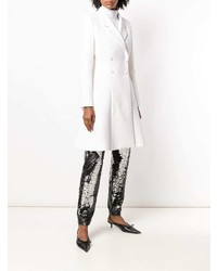 Женское белое пальто от Styland