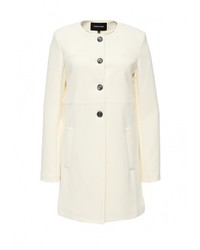 Женское белое пальто от More&amp;More