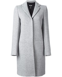 Женское белое пальто от MSGM