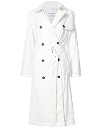 Женское белое пальто от Sonia Rykiel