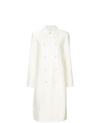 Женское белое пальто от Sonia Rykiel