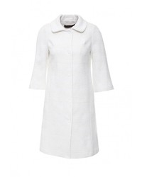Женское белое пальто от Trussardi Jeans