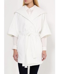 Женское белое пальто от Tutto Bene