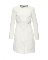 Женское белое пальто от Zarina