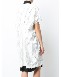 Женское белое пальто от Zero Maria Cornejo