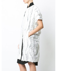 Женское белое пальто от Zero Maria Cornejo