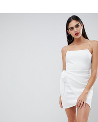 Белое платье-комбинация от Asos Tall