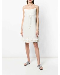 Белое платье-комбинация от Twin-Set