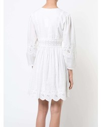 Белое платье-крестьянка от Ulla Johnson