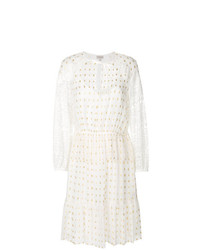 Белое платье-крестьянка от Temperley London