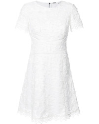 Белое платье крючком от Elie Tahari