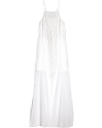 Белое платье-макси крючком от Vix Swimwear