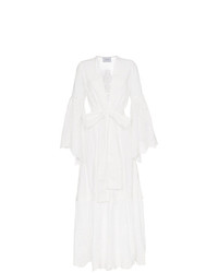 Белое платье-макси с люверсами от We Are Leone