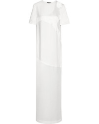Белое платье-макси от Alexander Wang