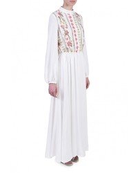 Белое платье-макси от Bella Kareema